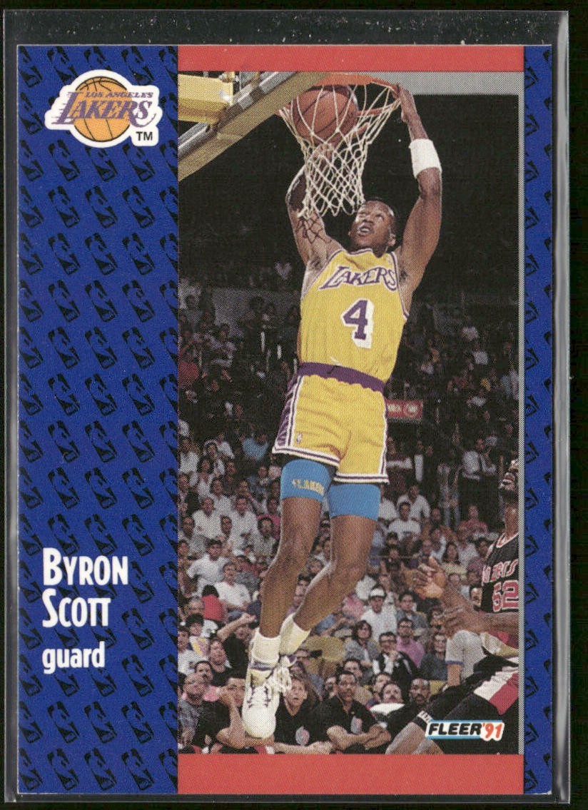 Byron Scott Player Lot Bundle 10 Different Basketball Cards BS001 Lakers Pacers back