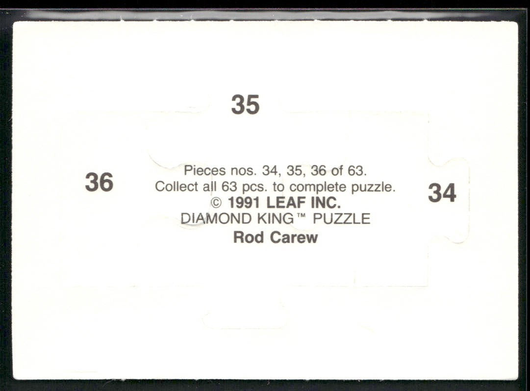 Puzzle Piece Lot Bundle 10 Different Baseball Cards P012 back