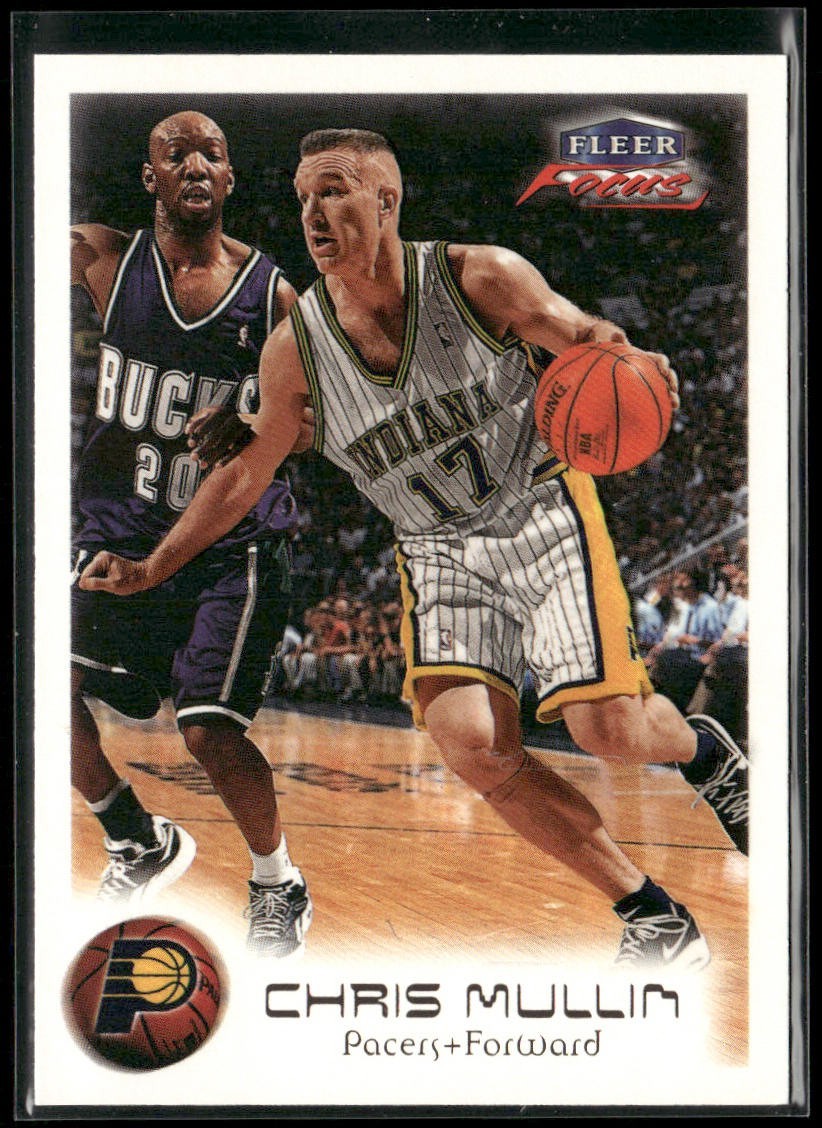 Chris Mullin Player Lot Bundle 10 Basketball Cards CM002 Warriors back