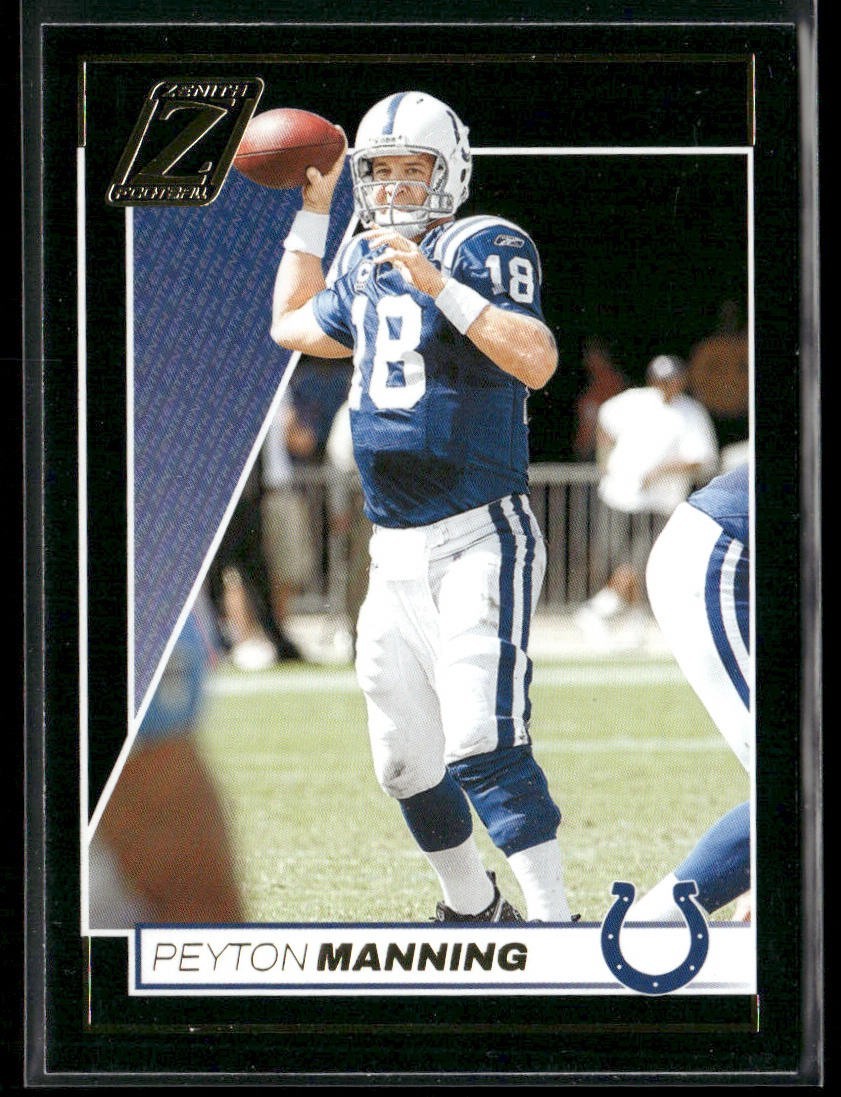 Peyton Manning Player Lot Bundle 10 Different Football Cards PM001 Colts back