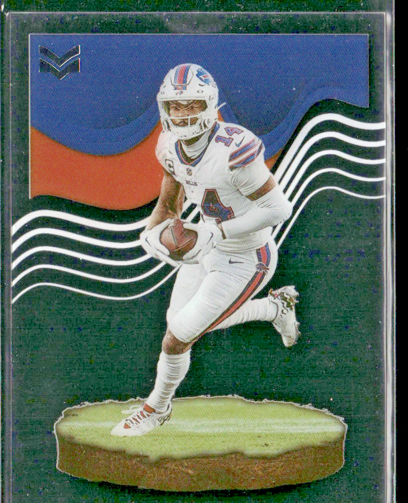 Stefon Diggs Player Lot Bundle 10 Different Football Cards SD001 Bills Vikings back