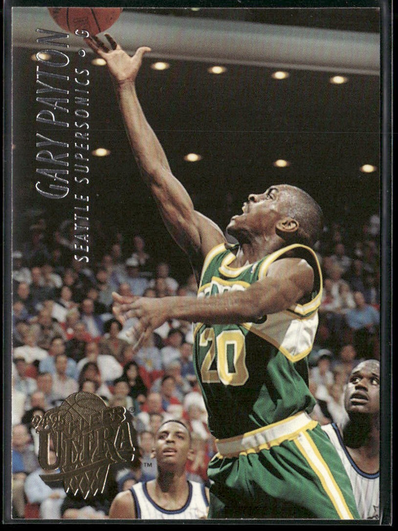 Gary Payton Player Lot Bundle 10 Basketball Cards GP001 Supersonics back