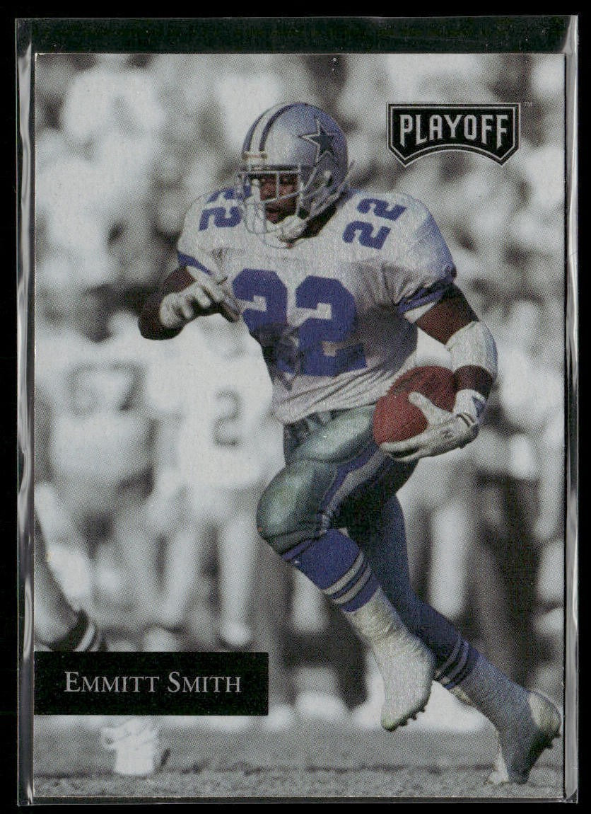 Emmitt Smith Player Lot Bundle 10 Different Football Cards ES002 Cowboys back