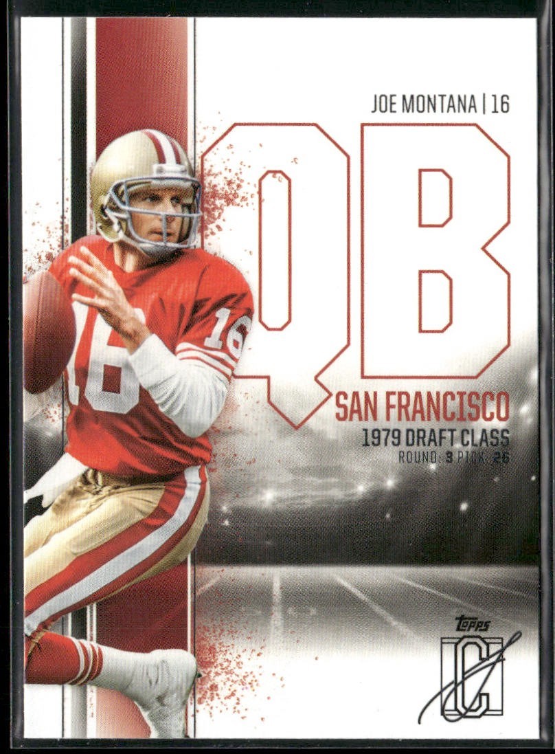 Joe Montana Player Lot Bundle 10 Different Football Cards JM005 49ers Chiefs back