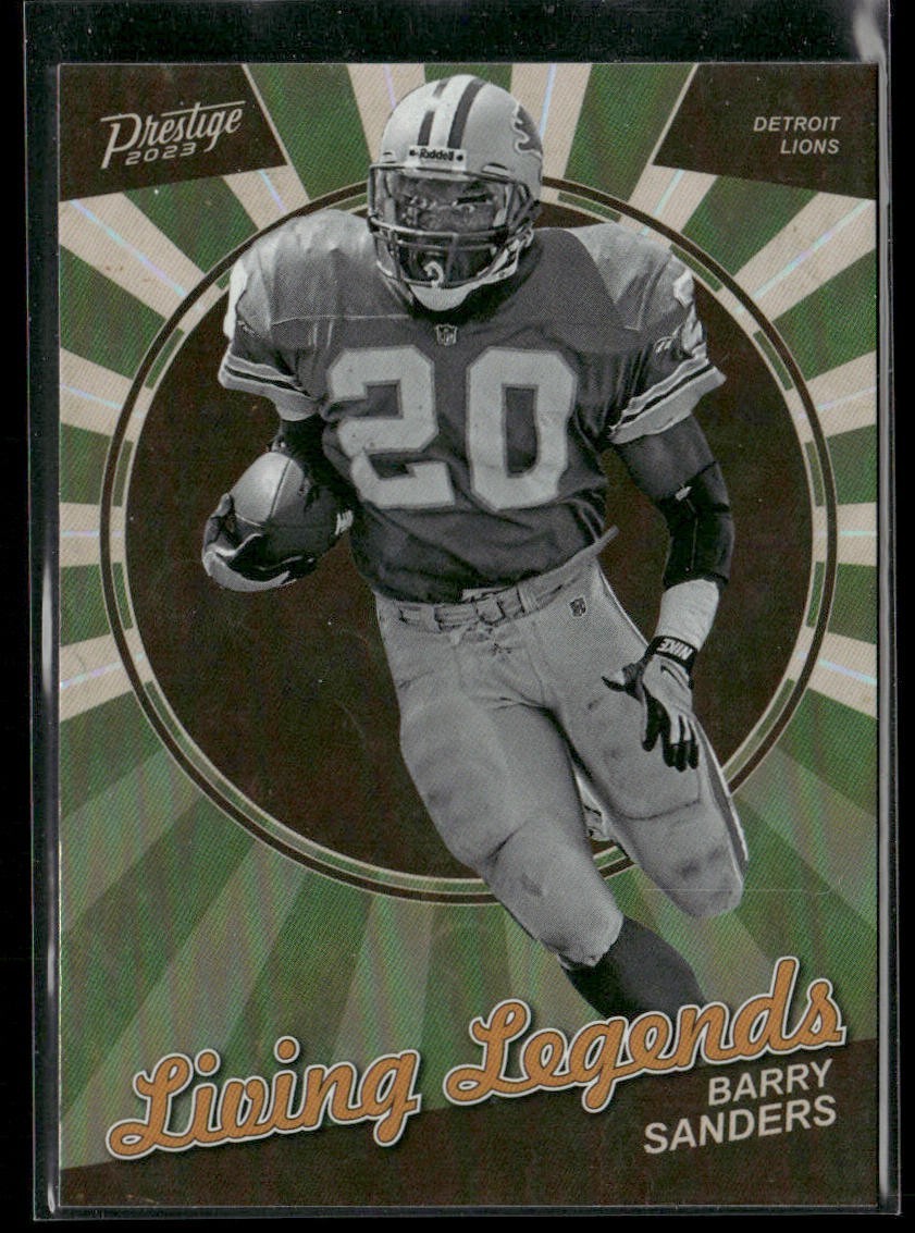 Barry Sanders Player Lot Bundle 10 Different Football Cards BS008 Lions back