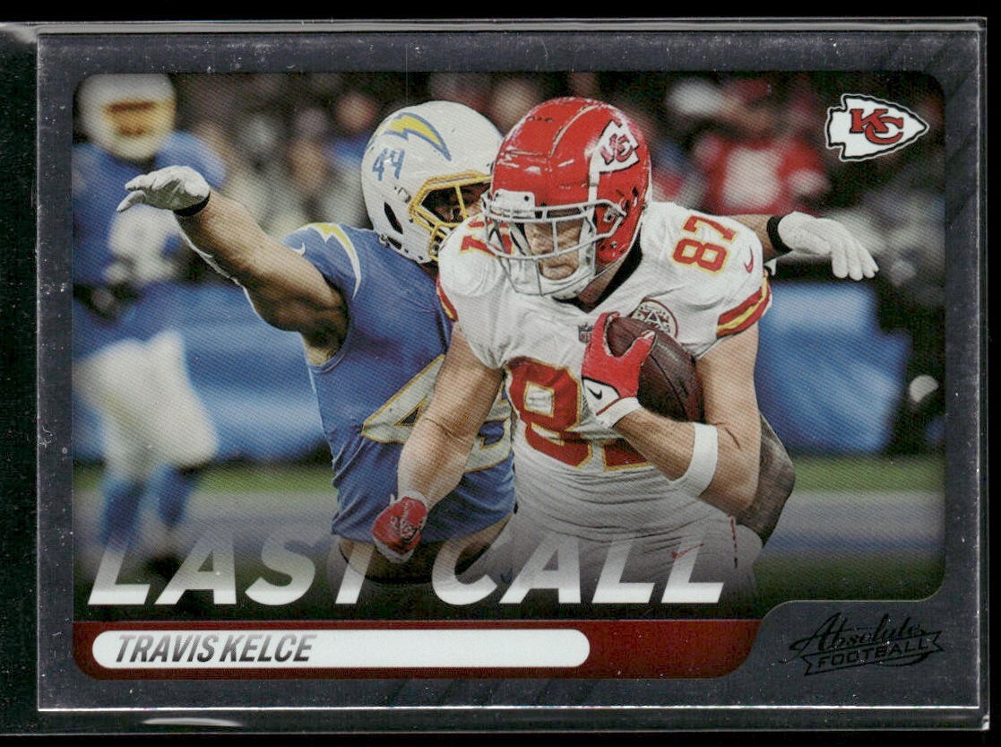 Travis Kelce Player Lot Bundle 10 Different Football Cards TK003 Chiefs back