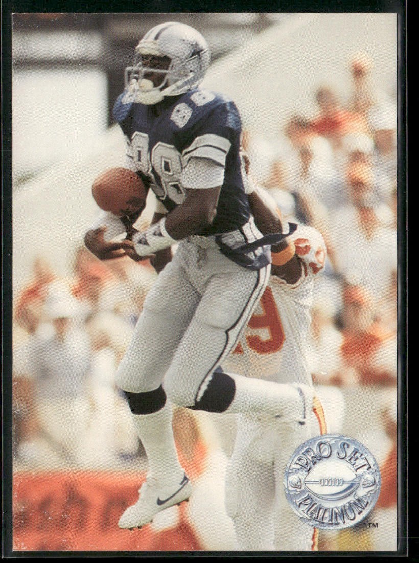 Michael Irvin Player Lot Bundle 10 Different Football Cards MI008 Cowboys back