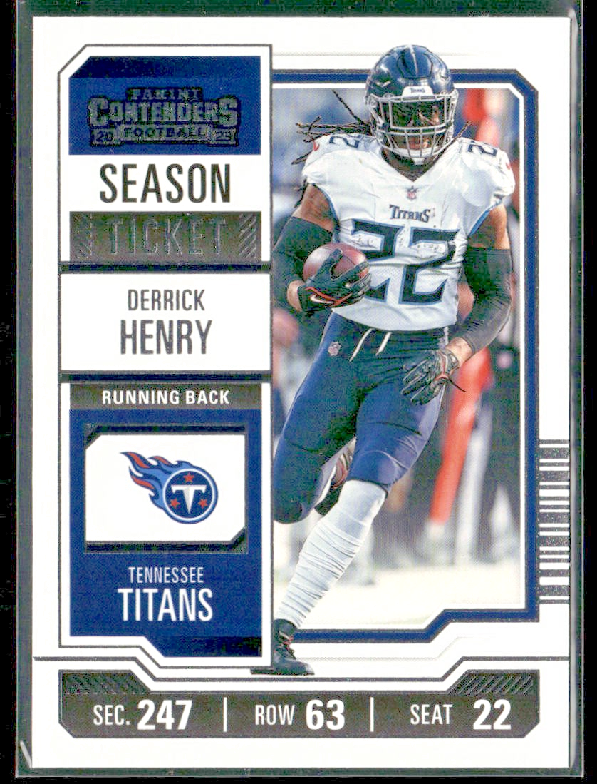 Derrick Henry Player Lot Bundle 10 Football Cards DH003 Titans Ravens back