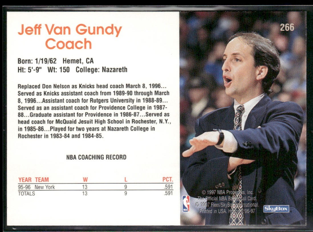 NBA Coaches Lot Bundle 10 Basketball Cards C010 Various Teams back