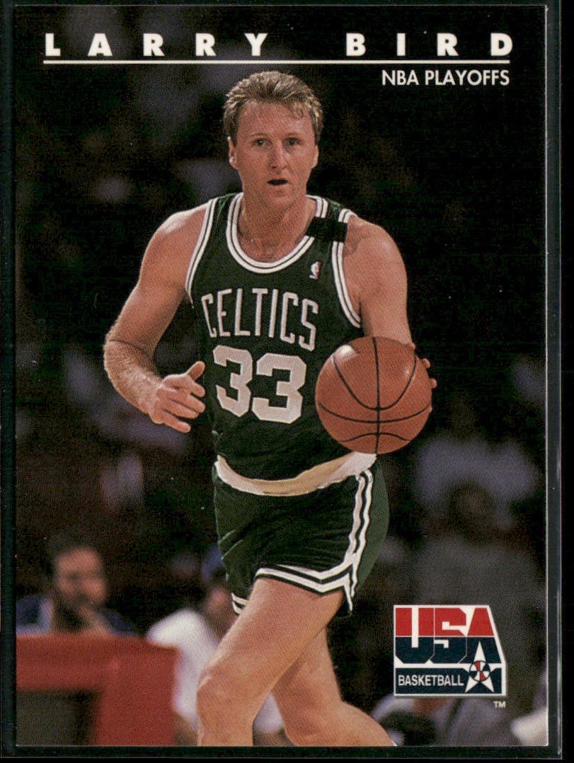 Larry Bird Player Lot Bundle 10 Basketball Cards LB001 Celtics back