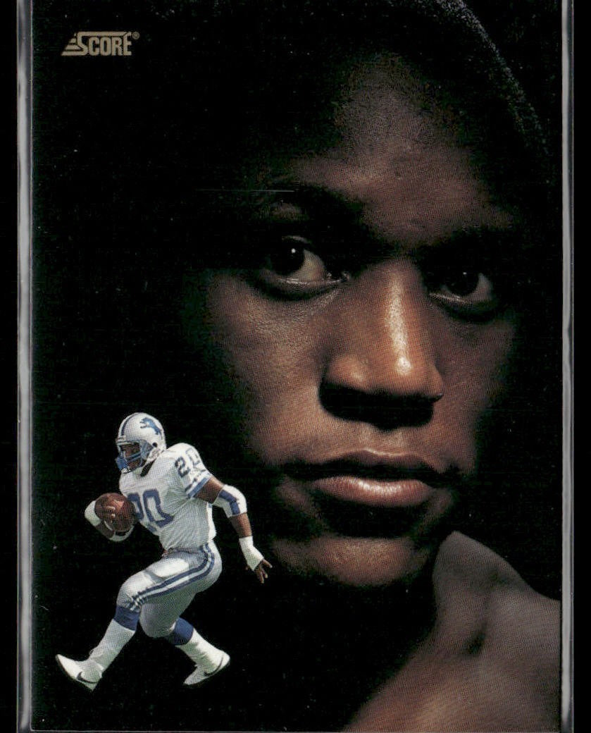 Barry Sanders Player Lot Bundle 10 Different Football Cards BS008 Lions back