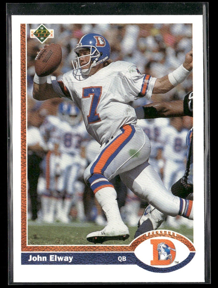John Elway Player Lot Bundle 10 Different Football Cards JE006 Broncos back