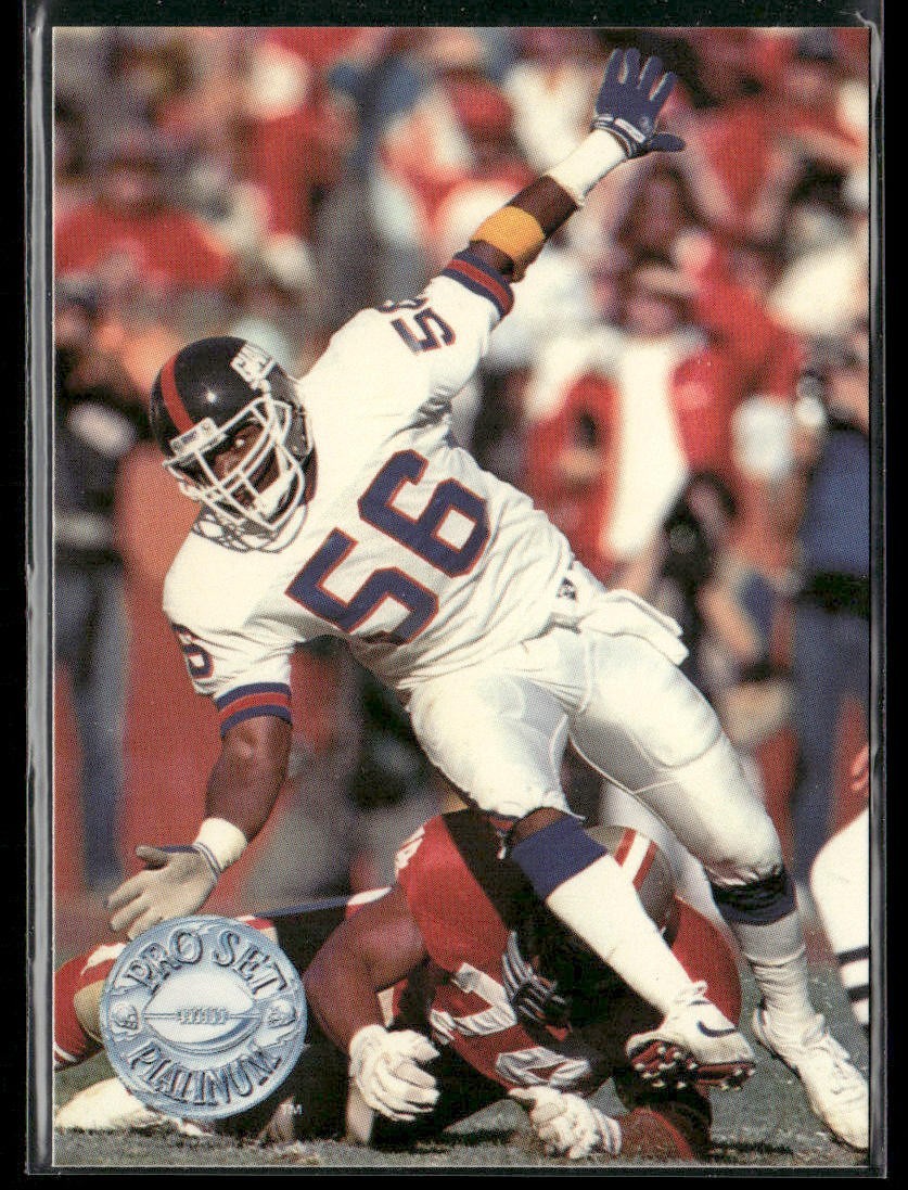 Lawrence Taylor Player Lot Bundle 10 Different Football Cards LT001 Giants back