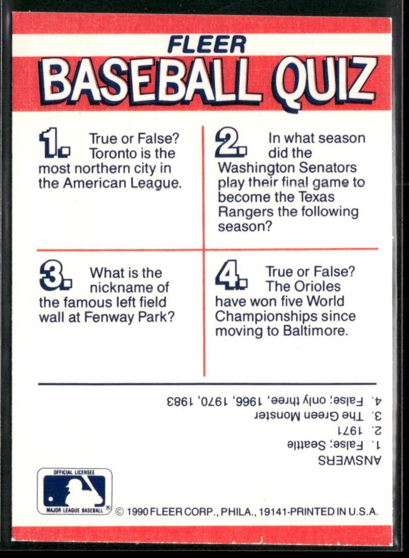 Baseball Teams Lot Bundle 10 Different Baseball Cards T003 back