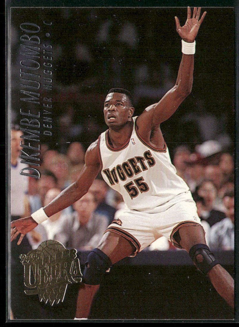 Dikembe Mutombo Player Lot Bundle 10 Basketball Cards DM001 1 RC back