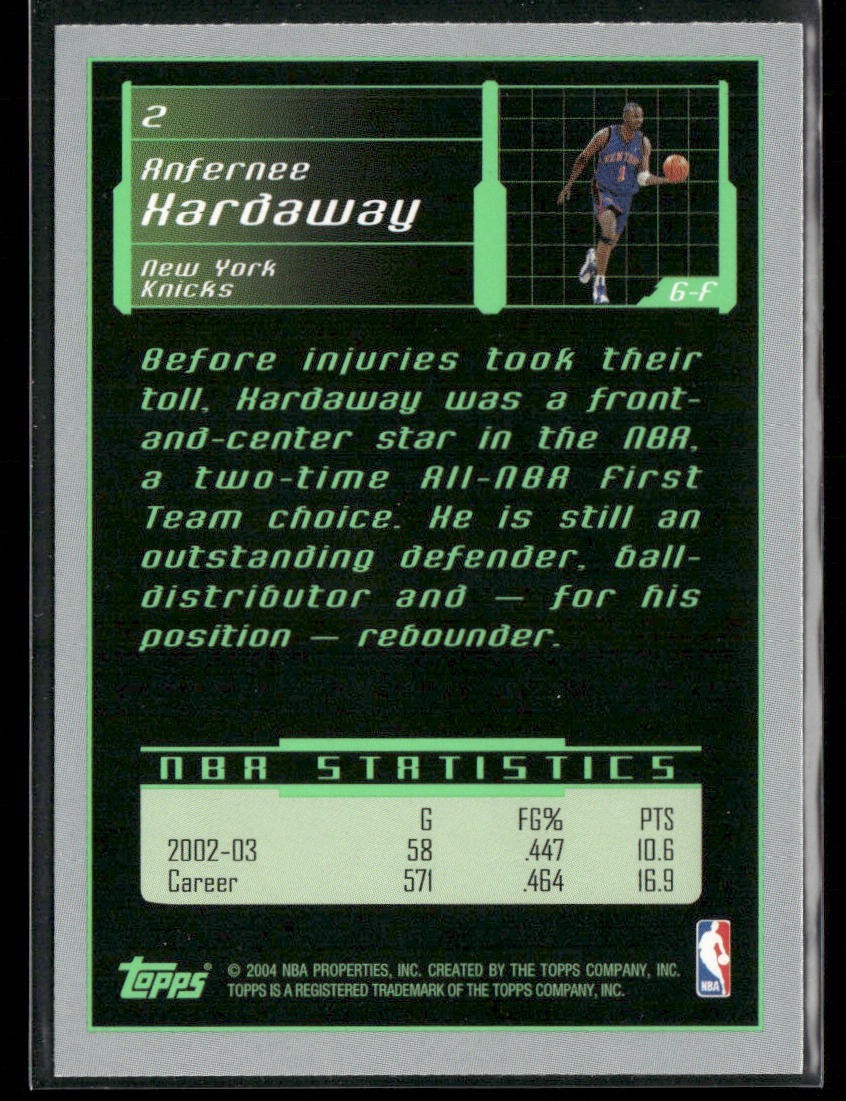 Anfernee "Penny" Hardaway Player Lot Bundle 10 Basketball Cards AH002 1 RC Magic back
