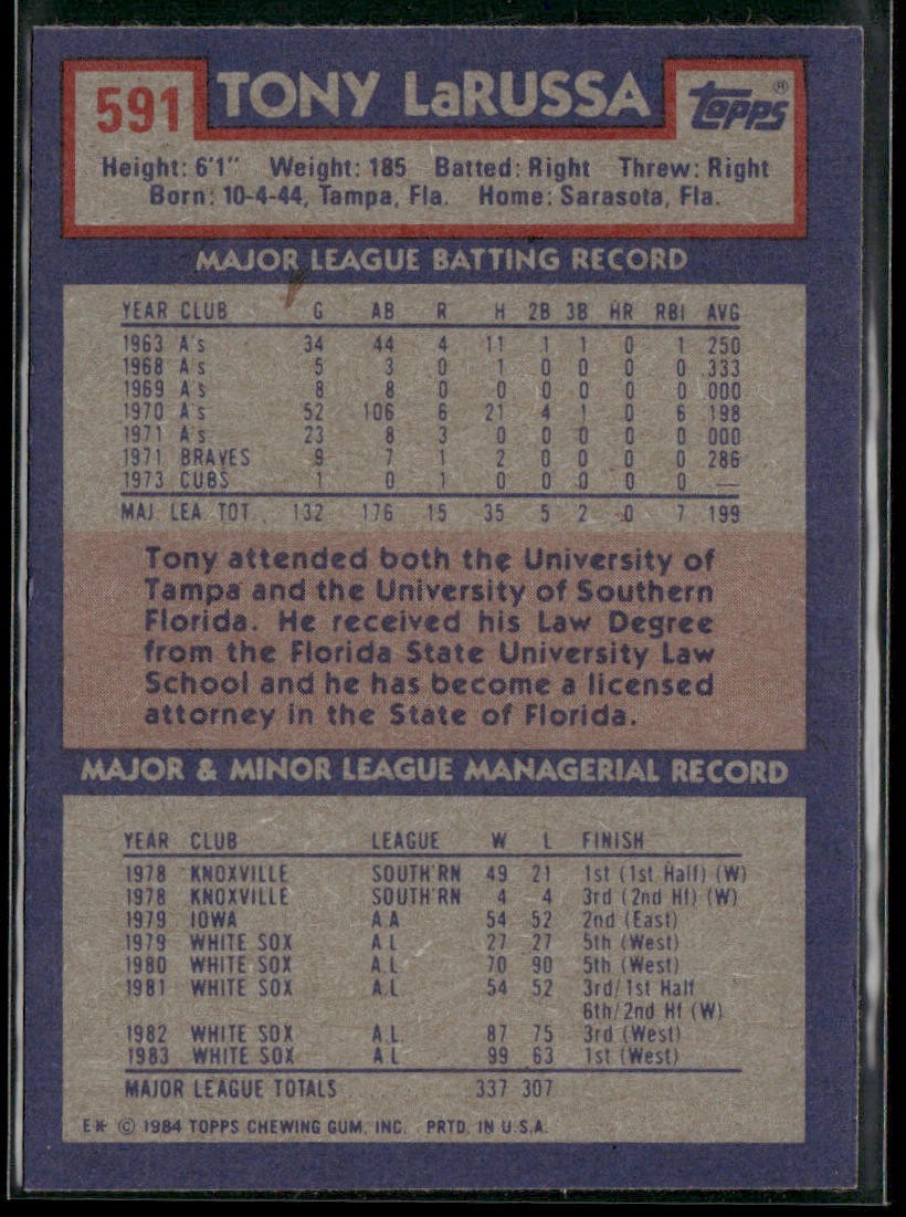 Manger Lot Bundle 10 Different Baseball Cards M005 back
