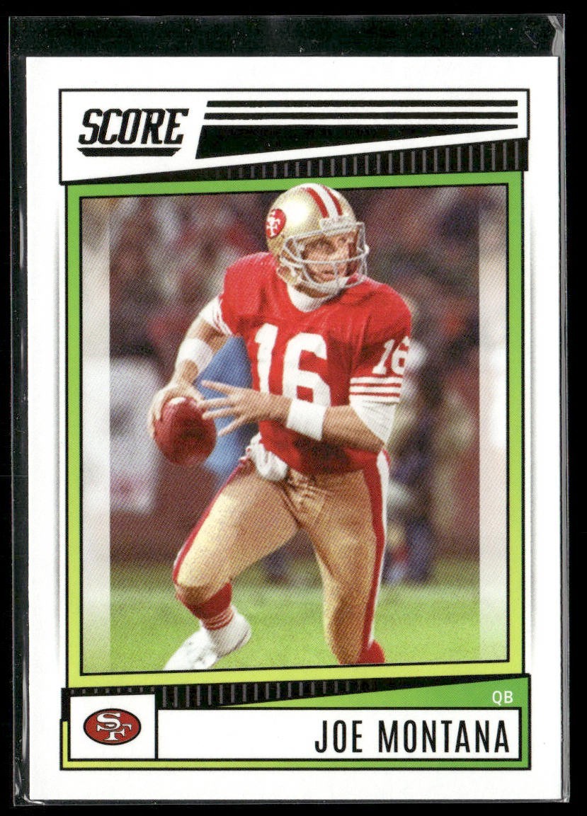Joe Montana Player Lot Bundle 10 Different Football Cards JM001 49ers Chiefs back