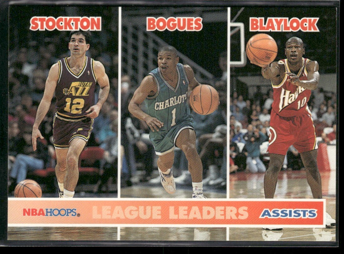 John Stockton Player Lot Bundle 10 Basketball Cards JS005 Utah Jazz back