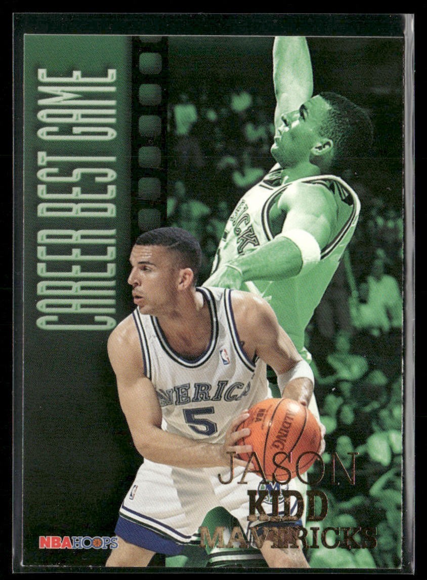 Jason Kidd Player Lot Bundle 10 Basketball Cards JK002 Mavericks 1 RC (Edge Dmg) back
