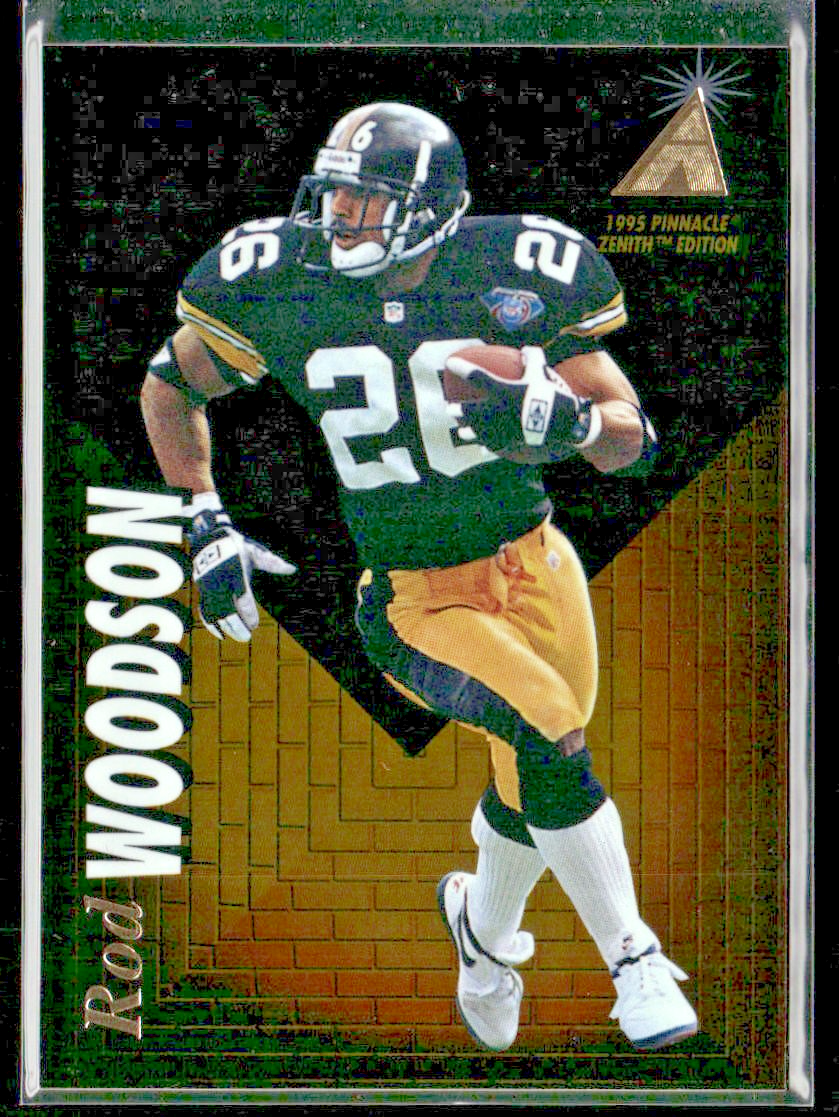 Rod Woodson Player Lot Bundle 10 Different Football Cards RW006 Steelers front