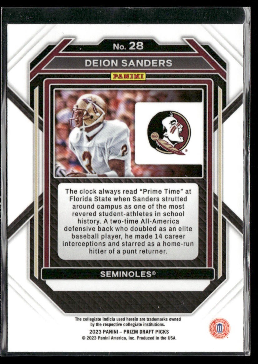 Deion Sanders Player Lot Bundle 10 Different Football Cards DS003 Falcons 49ers back