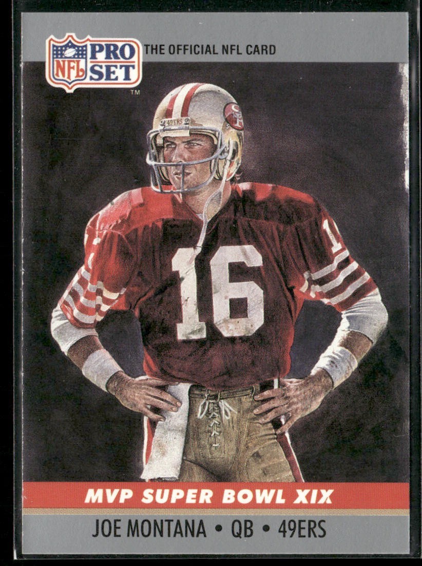 Joe Montana Player Lot Bundle 10 Different Football Cards JM005 49ers Chiefs back