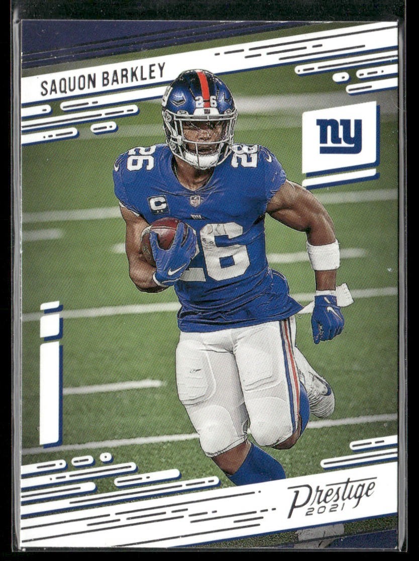 Saquon Barkley Player Lot Bundle 10 Different Football Cards SB003 Giants back