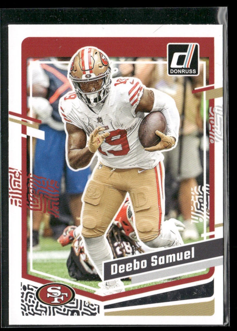 Deebo Samuel Player Lot Bundle 10 Different Football Cards DS002 San Fran 49ers back