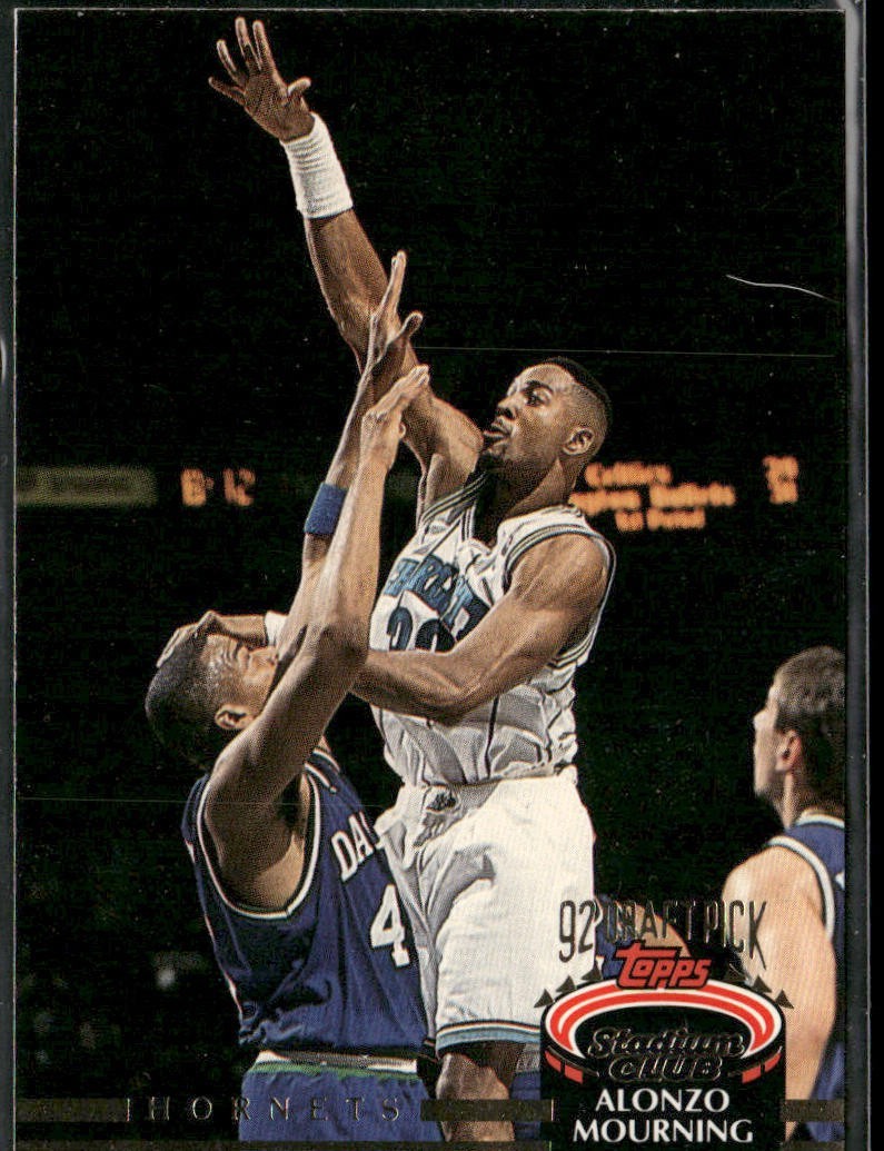 Alonzo Mourning Player Lot Bundle 10 Different Basketball Cards AM004 Heat back