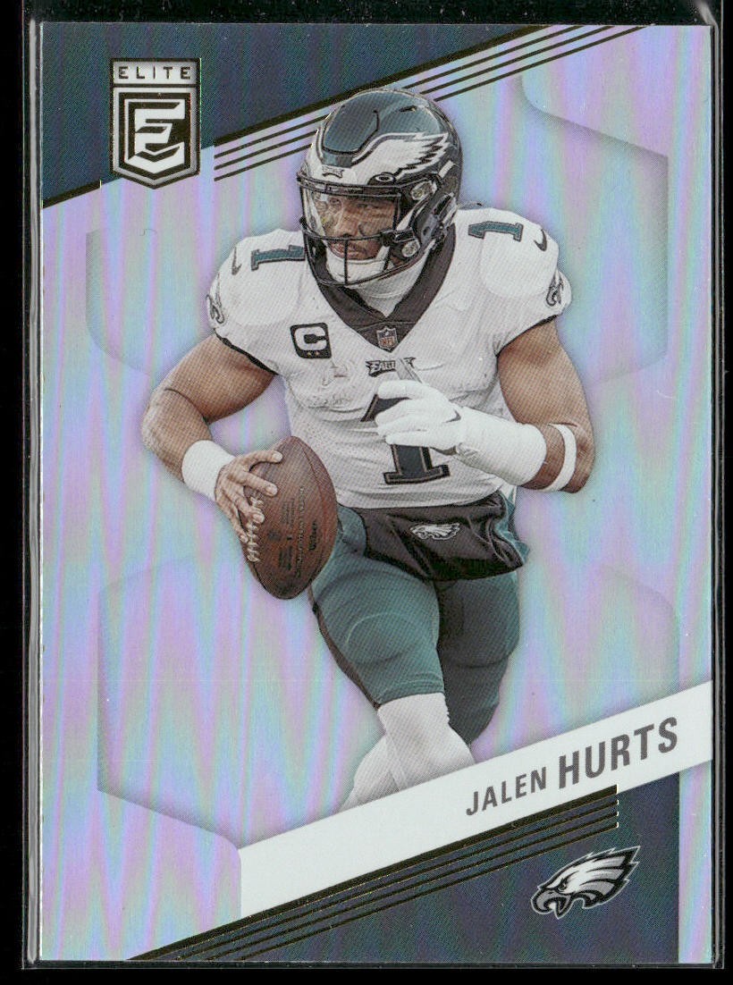 Jalen Hurts Player Lot Bundle 10 Different Football Cards JH002 Eagles back