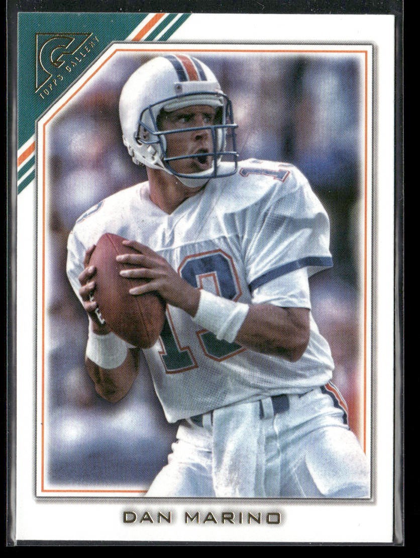 Dan Marino Player Lot Bundle 10 Different Football Cards DM004 Dolphins back