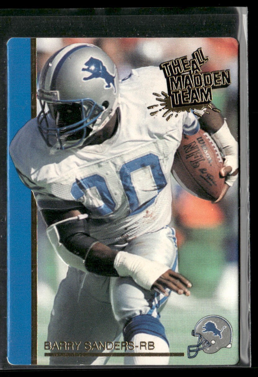 Barry Sanders Player Lot Bundle 10 Different Football Cards BS006 Lions back
