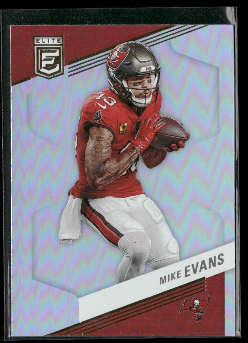 Mike Evans Player Lot Bundle 10 Different Football Cards ME003 Buccaneers back