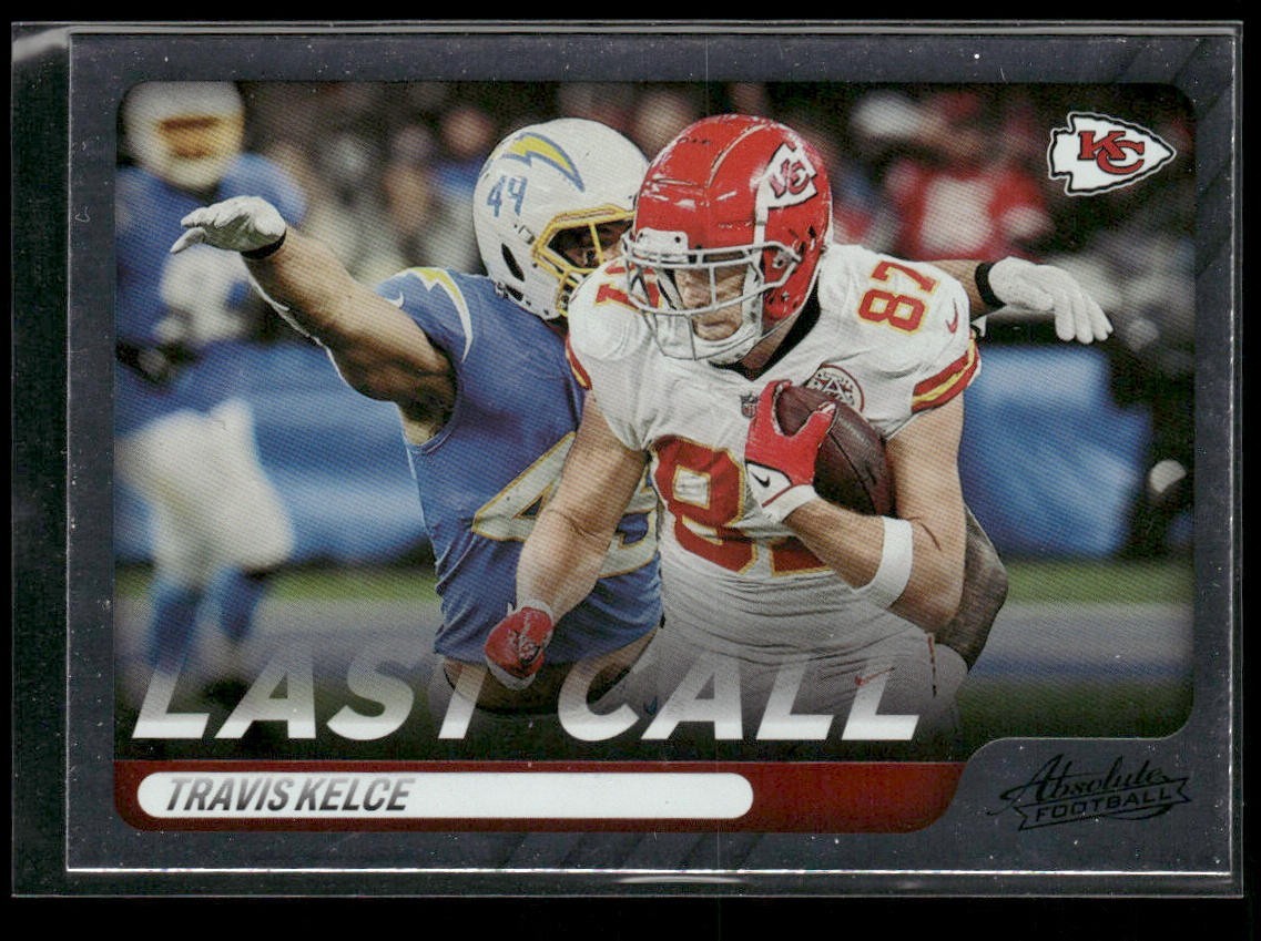 Travis Kelce Player Lot Bundle 10 Different Football Cards TK001 Chiefs back