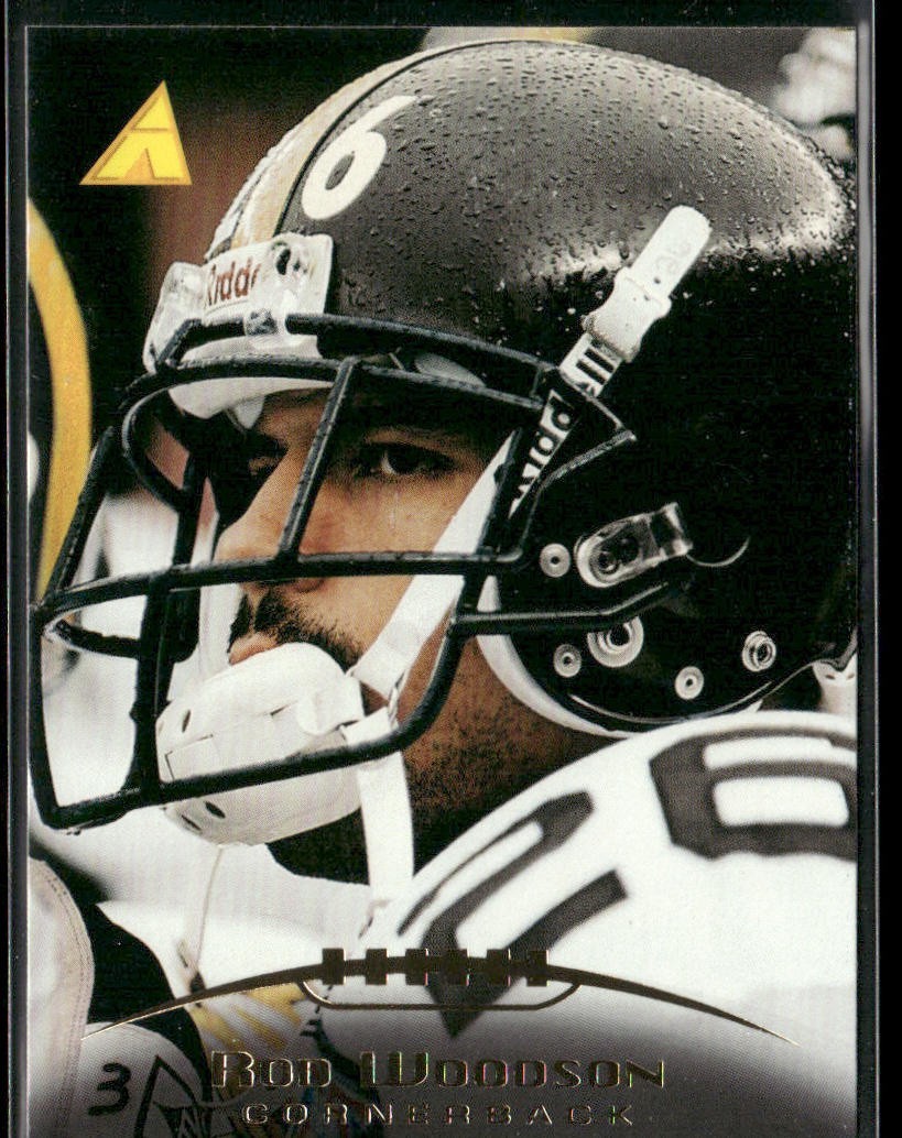 Rod Woodson Player Lot Bundle 10 Different Football Cards RW007 Steelers back