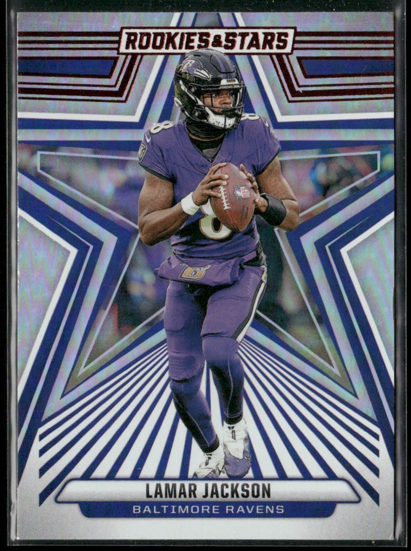 Lamar Jackson Player Lot Bundle 10 Different Football Cards LJ004 Ravens back