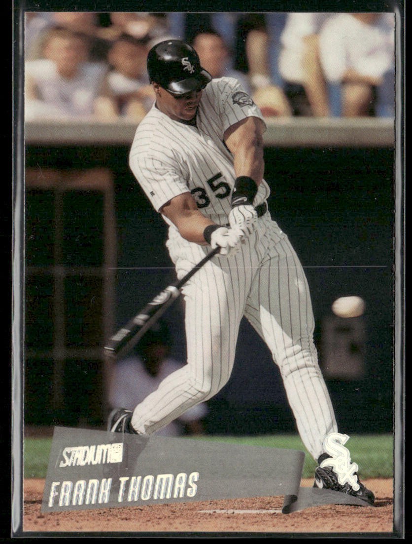 Frank Thomas Player Lot Bundle 10 Different Baseball Cards FT001 White Sox back
