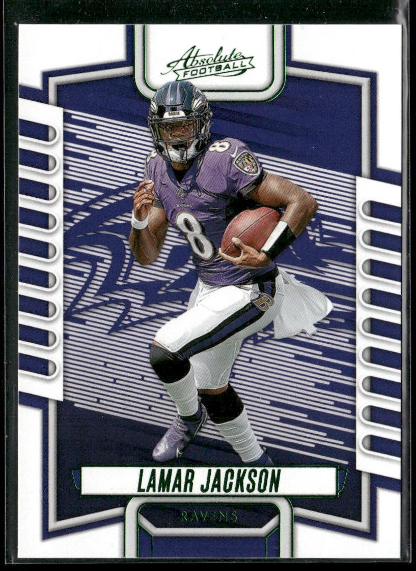 Lamar Jackson Player Lot Bundle 10 Different Football Cards LJ001 Ravens back