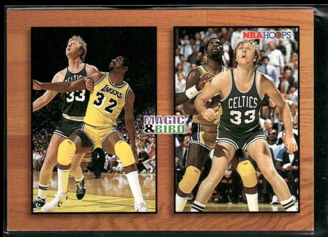 Magic Johnson Player Lot Bundle 10 Basketball Cards MJ002 Lakers front