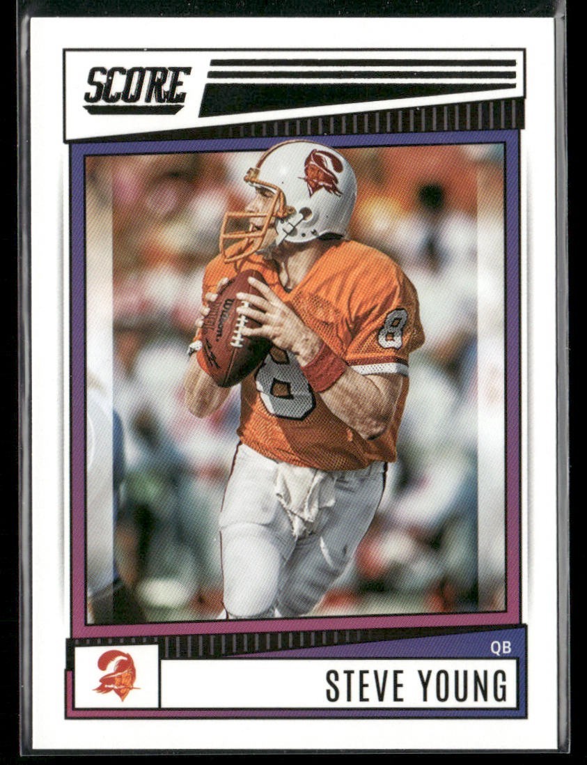 Steve Young Player Lot Bundle 10 Different Football Cards SY006 49ers back