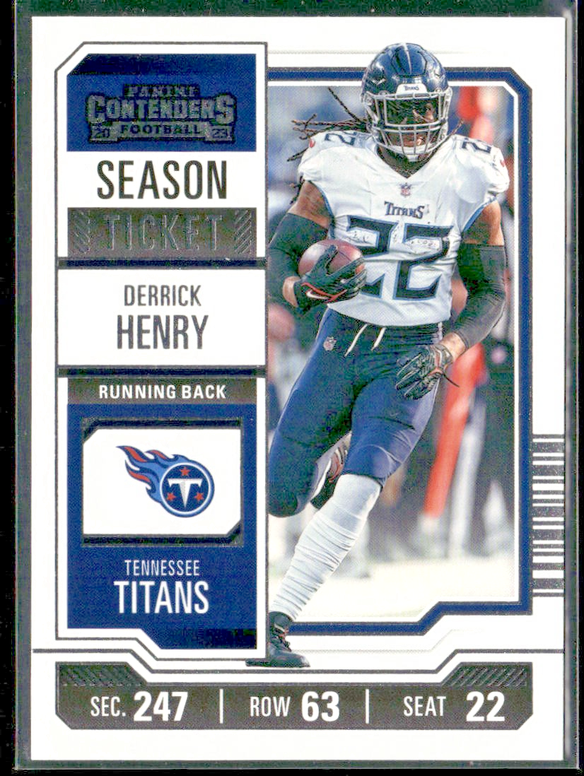 Derrick Henry Player Lot Bundle 10 Different Football Cards DH002 Titans Ravens back