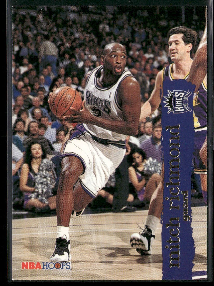 Mitch Richmond Player Lot Bundle 10 Basketball Cards MR002 Kings back