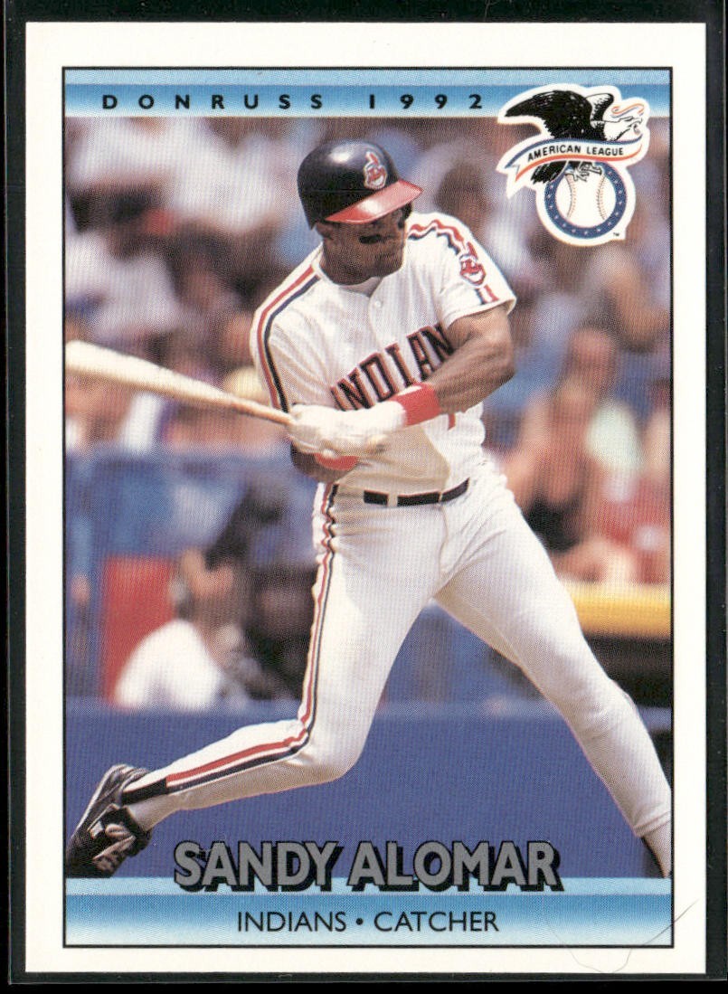 Sandy Alomar Jr. Lot Bundle 10 Different Baseball Cards SAJ001 Indians 2 RC back