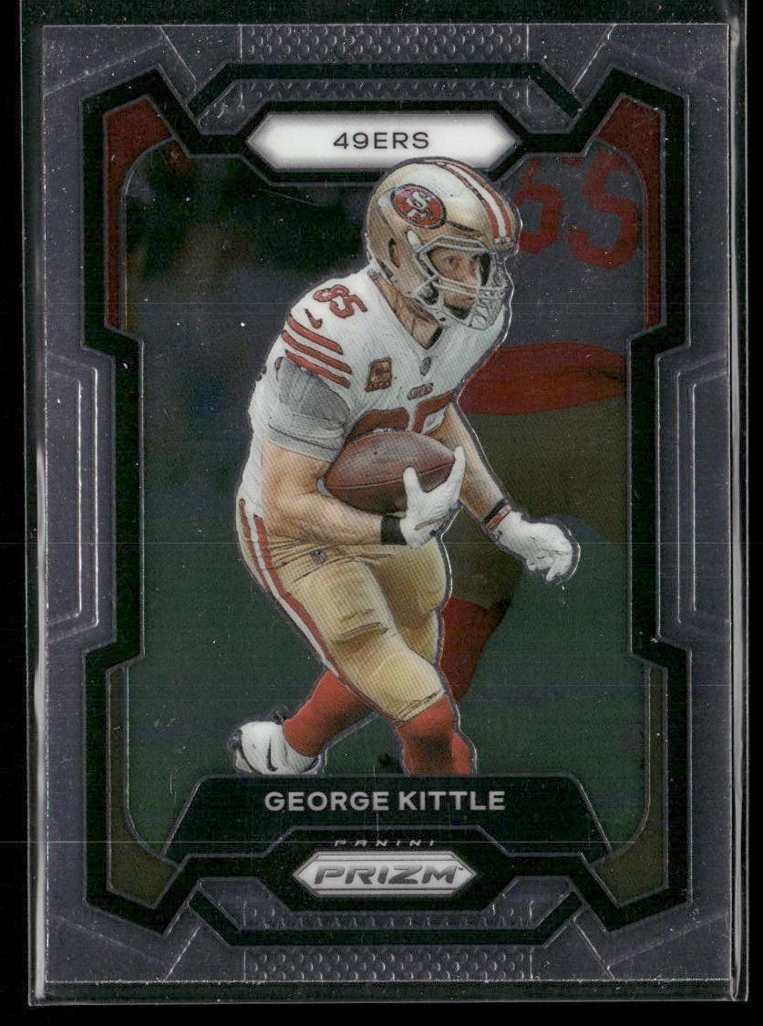 George Kittle Player Lot Bundle 9 Different Football Cards GK001 49ers back