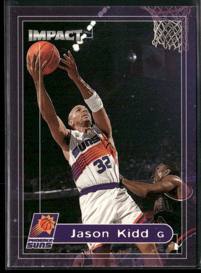 Jason Kidd Player Lot Bundle 10 Basketball Cards JK002 Mavericks 1 RC (Edge Dmg) back