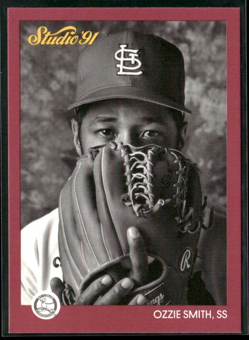 Ozzie Smith Player Lot Bundle 10 Different Baseball Cards OS001 Cardinals back