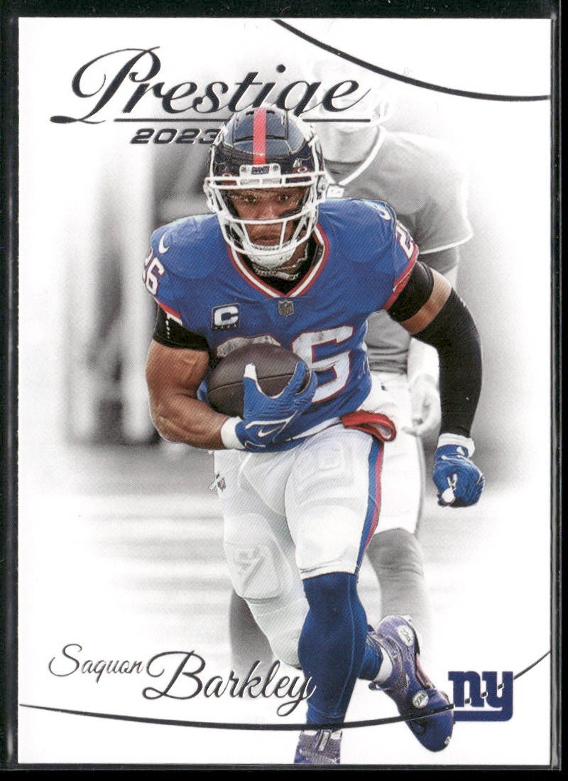Saquon Barkley Player Lot Bundle 10 Different Football Cards SB001 Giants back