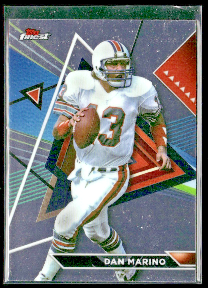 Dan Marino Player Lot Bundle 10 Different Football Cards DM005 Dolphins back