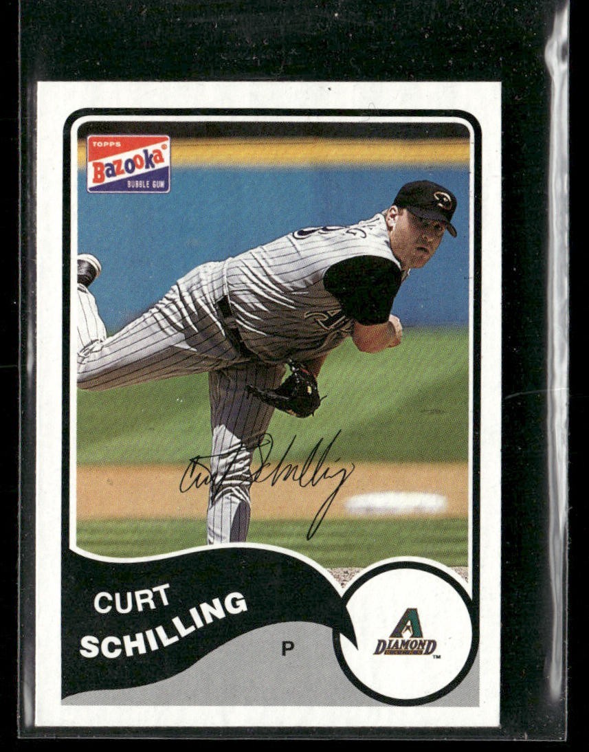 Curt Schilling Player Lot Bundle 10 Different Baseball Cards CS001 Orioles back